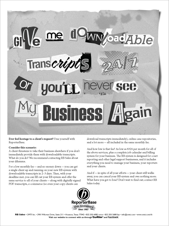 May 2010 ReporterBase ad 