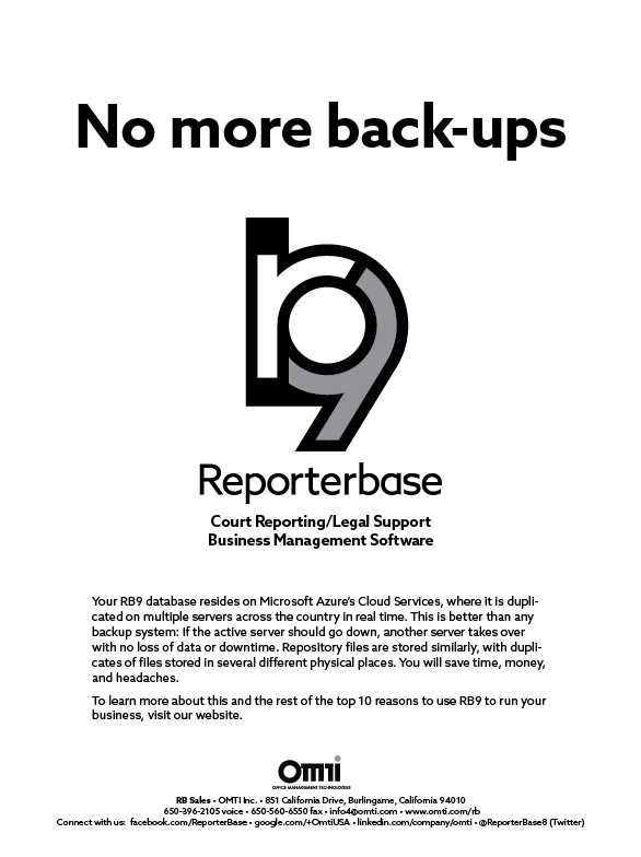 June 2019 ReporterBase ad