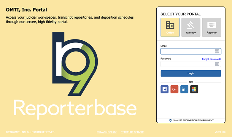 RB9 Portal page